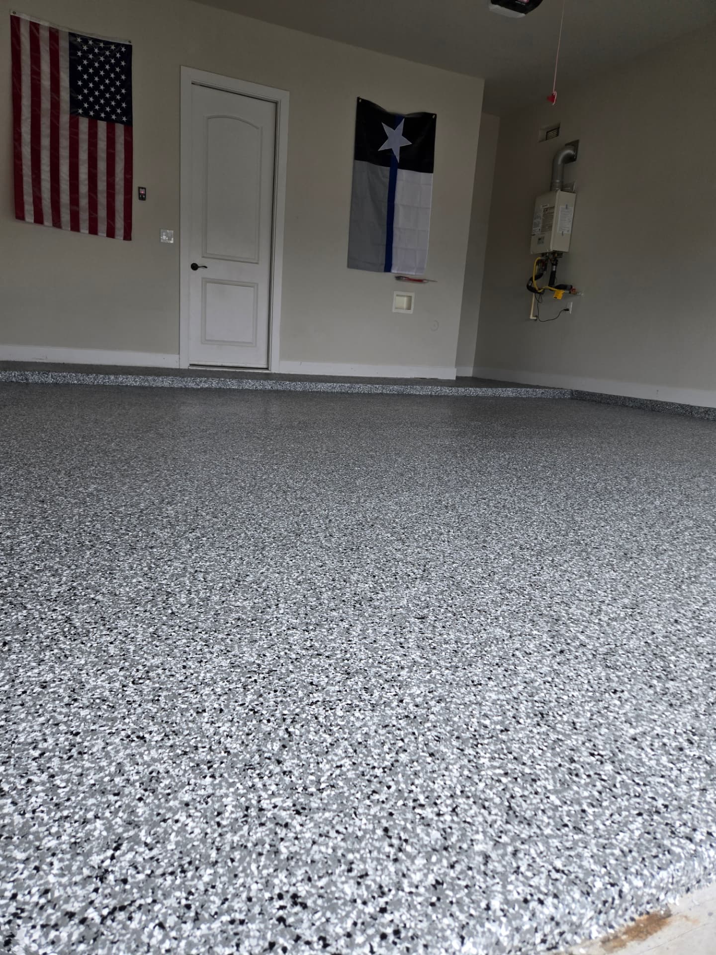 Recently completed concrete coating project 1