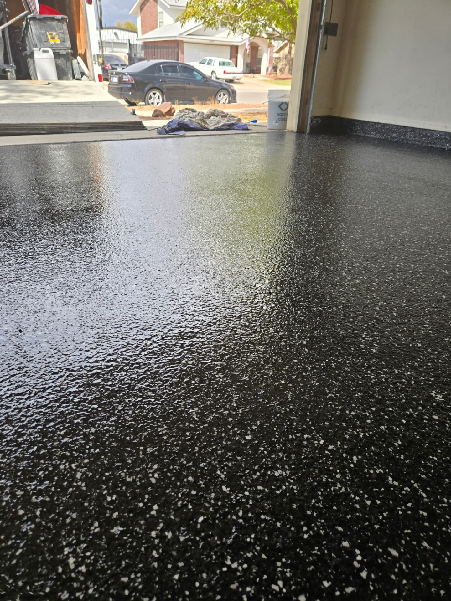 Recently completed concrete coating project 4
